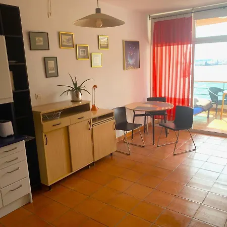 Lägenhet First Line Playa Cristianos Beachfront Ocean View Los Cristianos (Tenerife)